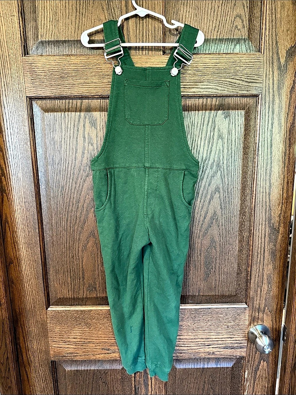 Swoveralls Bklyn Green Overalls Size 6 Like New